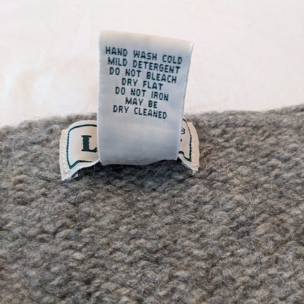 Vintage L.L. Bean Lambswool and Mohair Sweater - Size M - Picture 6 of 7
